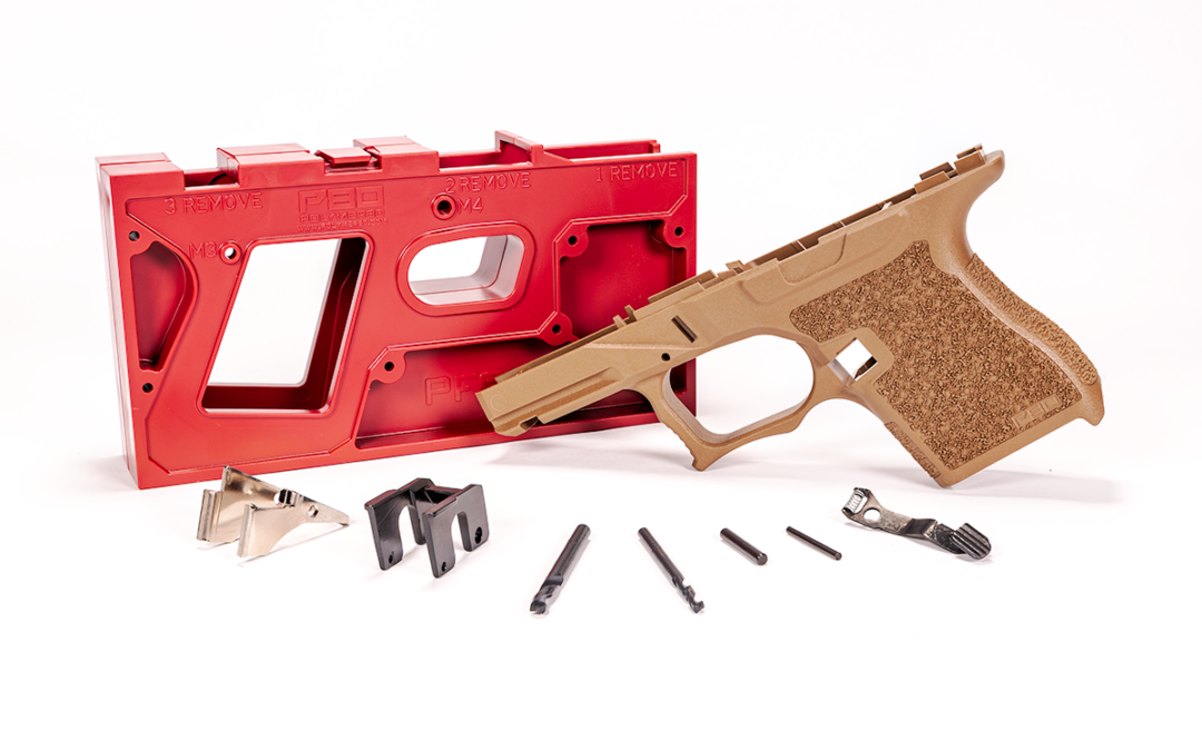 PF9SS 80% Single Stack Pistol Frame Kit – FDE