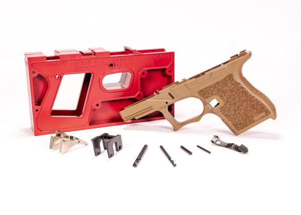 PF9SS 80% Single Stack Pistol Frame Kit - FDE