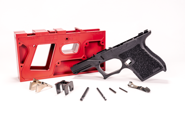 PF9SS 80% Single Stack Pistol Frame Kit - Black