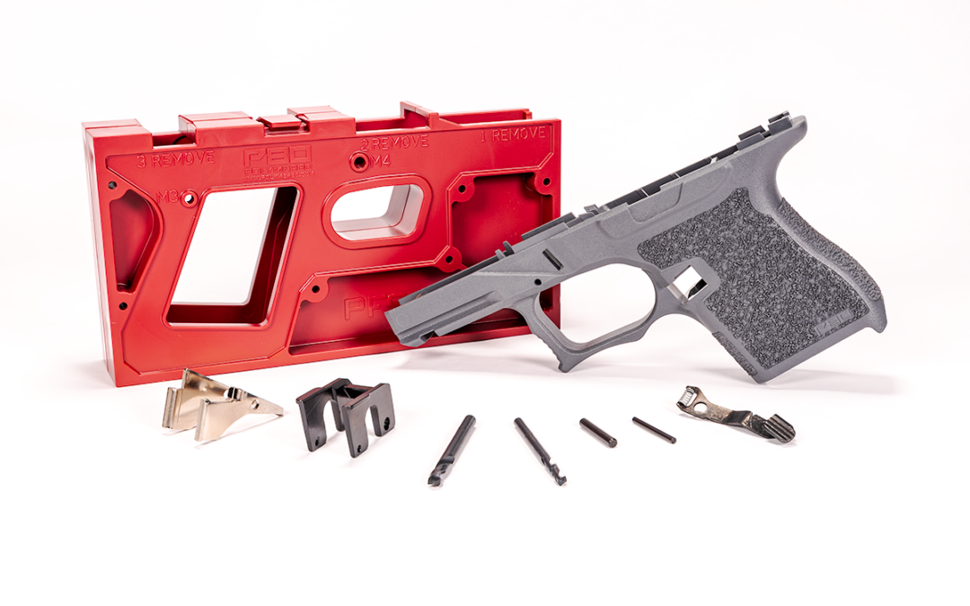 PF9SS 80% Single Stack Pistol Frame Kit – Gray