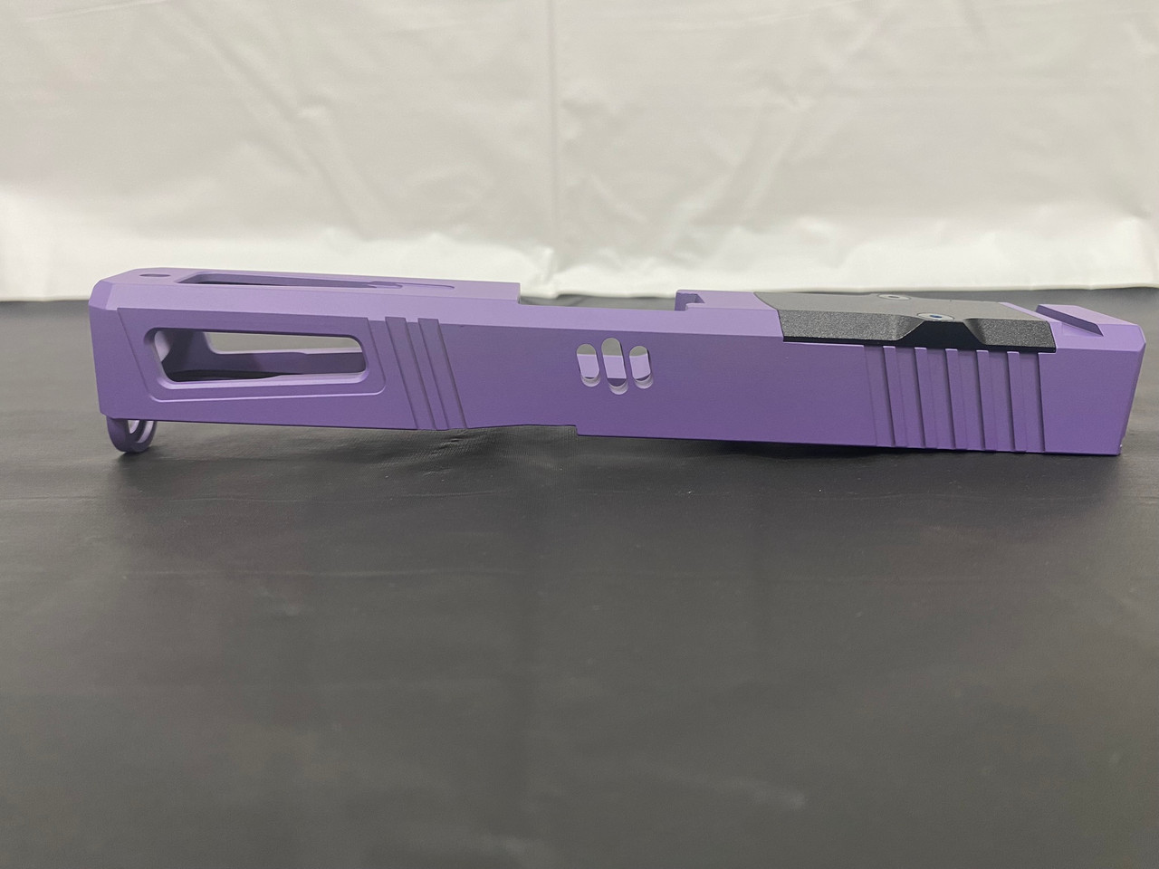 SM19 Viper Bright Purple Stripped Slide 1