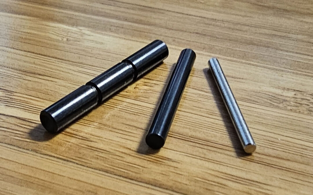 NQI Black Nitride 3 Pin, Stainless Steel Pin Set