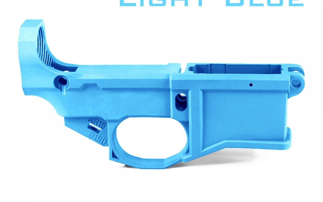 P80 G150 Phoenix V2 AR-15 80% Receiver Kit – Sky Blue