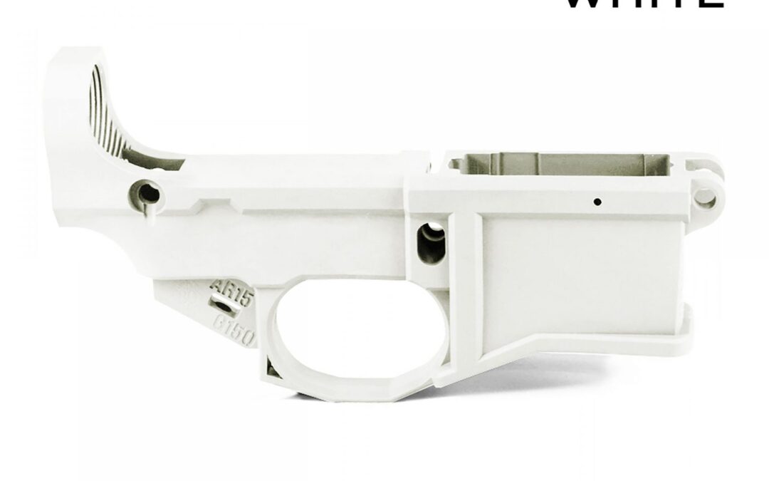 P80 G150 Phoenix V2 AR-15 80% Receiver Kit – White