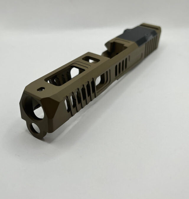 SM19 Flash Flat Dark Earth (FDE) Stripped Slide