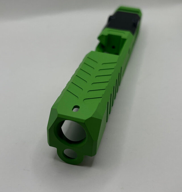 SM19 Helot Green Mamba Stripped Slide